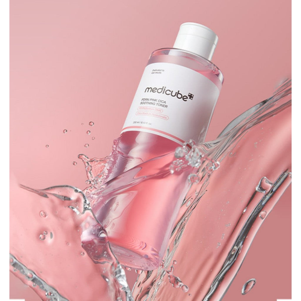 MEDICUBE Pink Cica Soothing Toner 50ml, 250ml