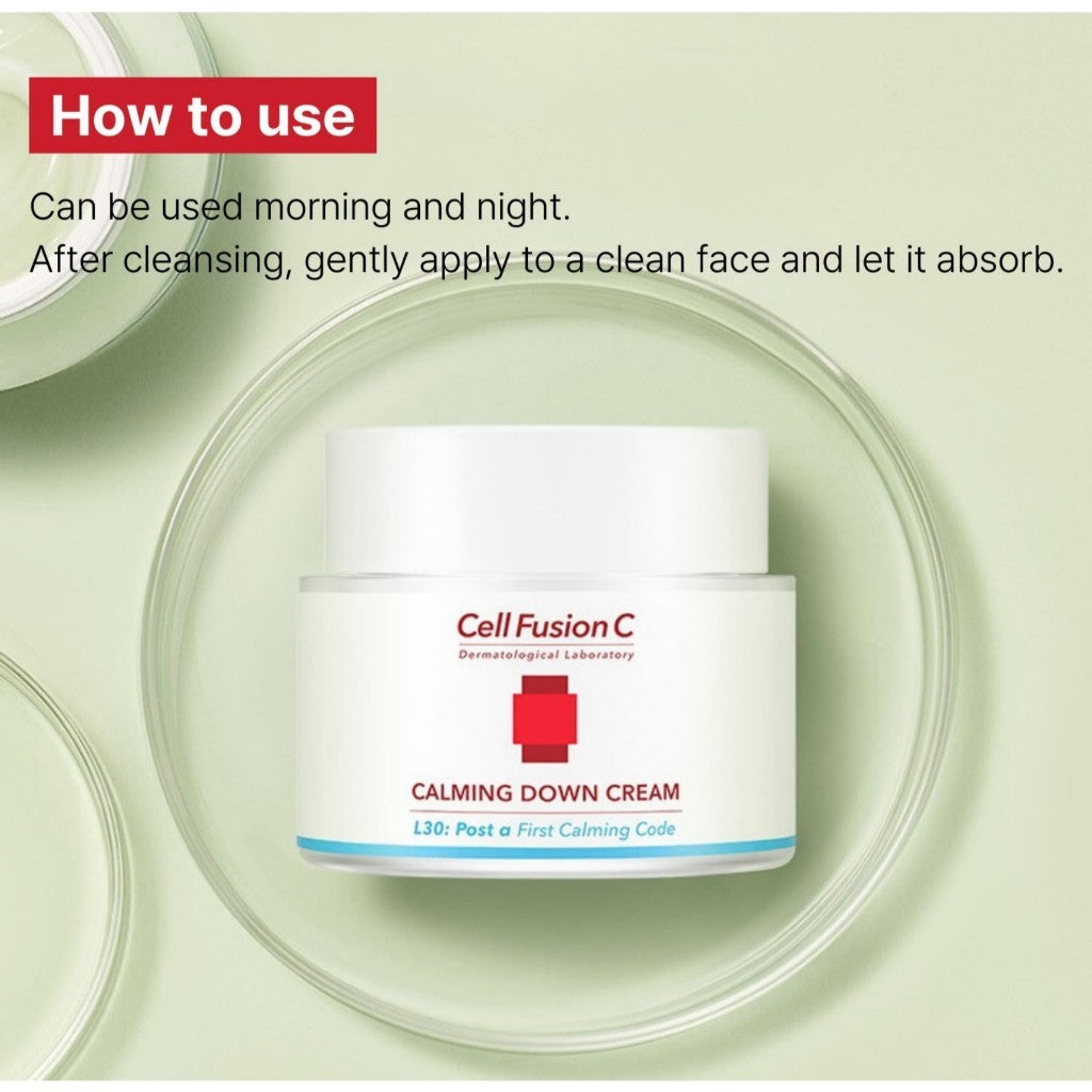 Cell Fusion C Post Alpha Calming Down Cream, 50mL