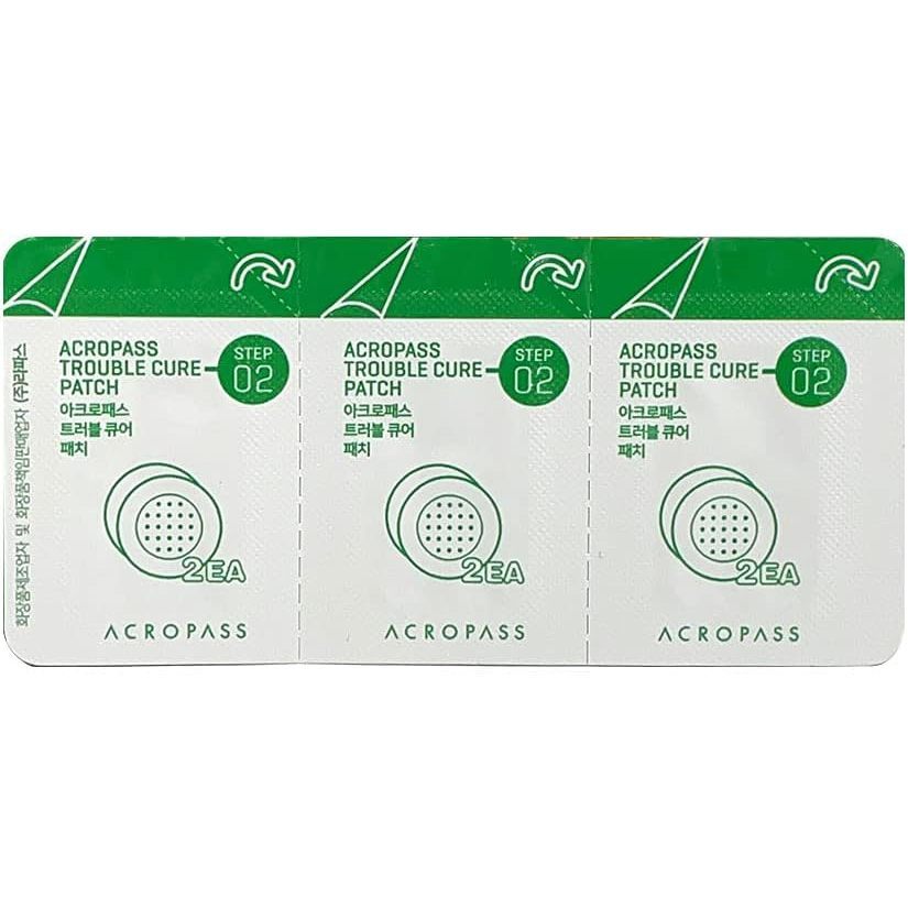 ACROPASS Trouble Cure Microcone for Blemishes - Hydrocolloid, Acne Pimple Spot Patches 3Type(6/24/36ea)
