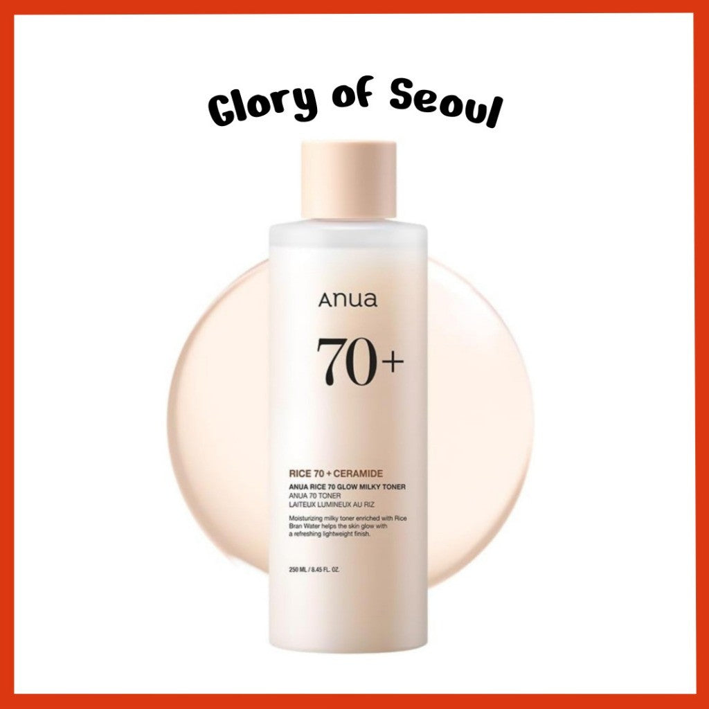 ANUA Rice 70 Glow Milky Toner 40ml / 250ml