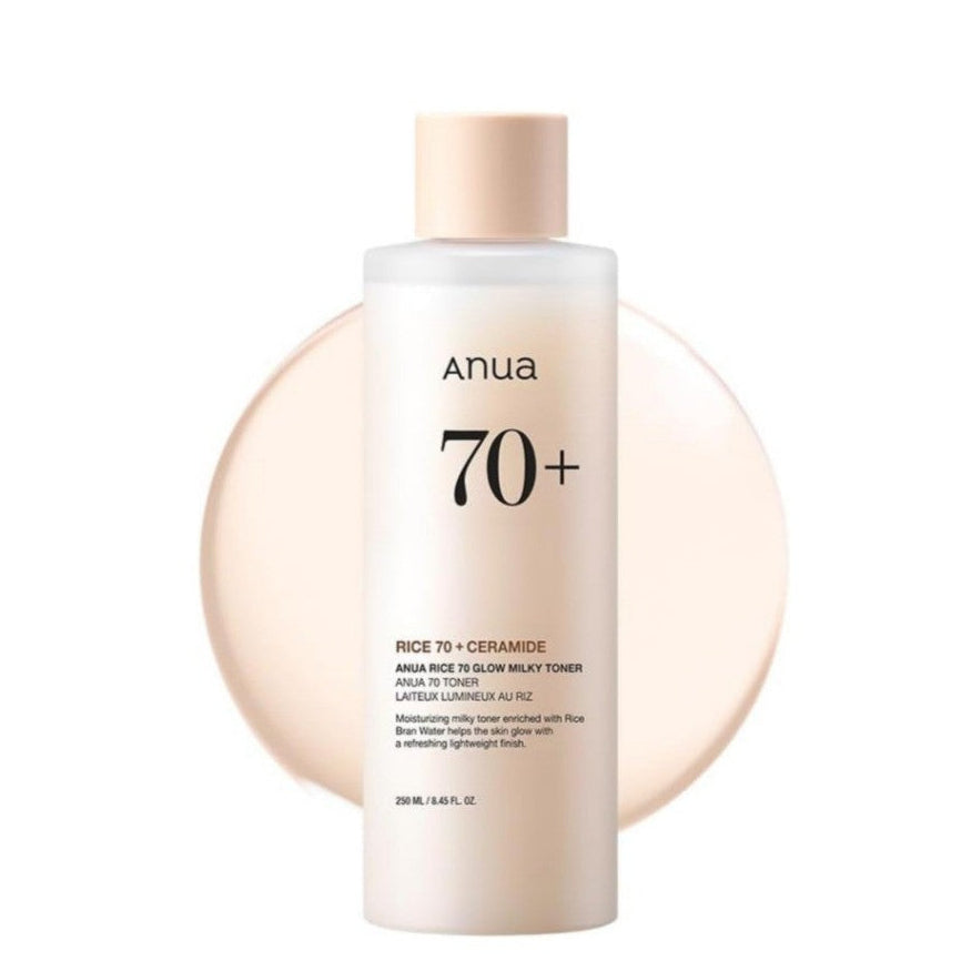 ANUA Rice 70 Glow Milky Toner 40ml / 250ml