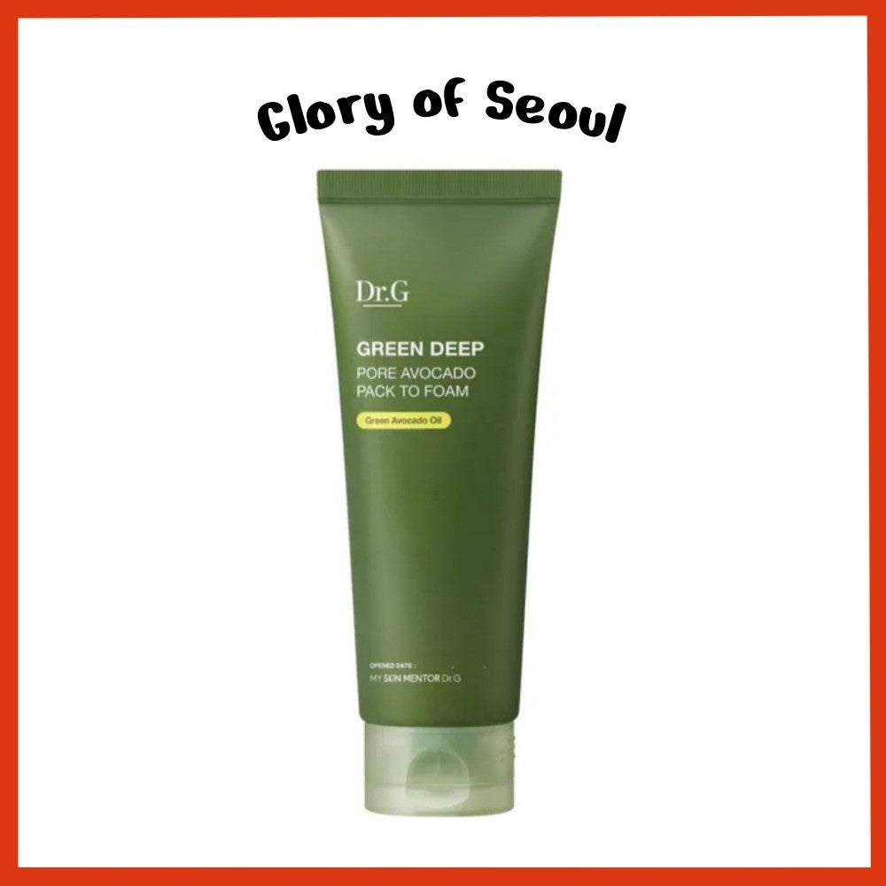 Dr.G Green Deep Pore Avocado Pack To Foam, 150mL