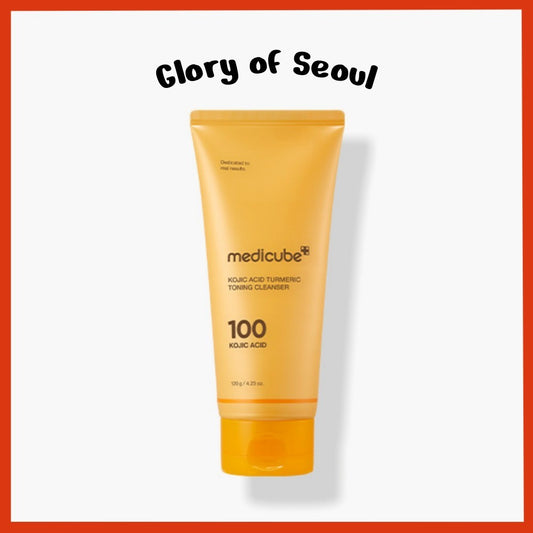 MEDICUBE Kojic Acid Turmeric Toning Cleanser 120g