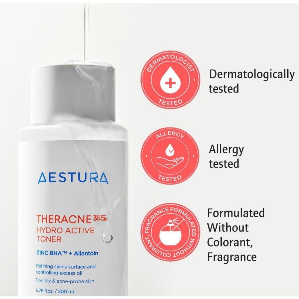 Tônico Hidro Ativo AESTURA Theracne 365 200ml