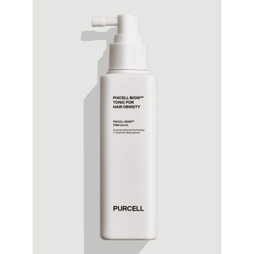 PURCELL Pixcell Biom™ Tonic for Hair Density 130ml / Pixcell Foam Scalp Barrier Shampoo 280ml (2 Options)