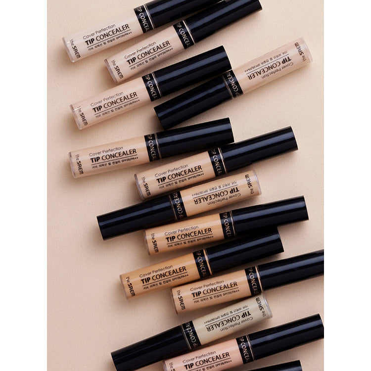 THE SAEM Cover Perfection Tip Concealer, 6.5g 10 Colores