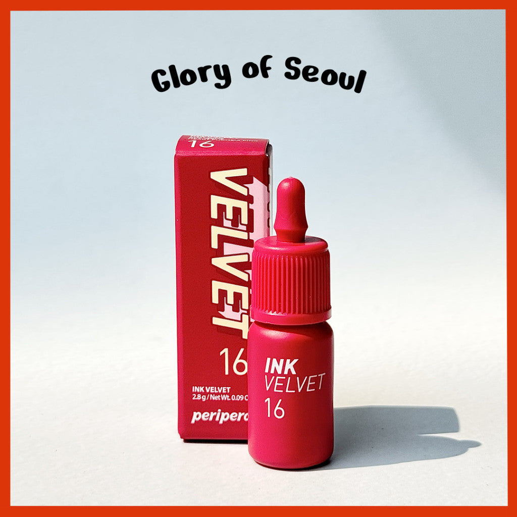 [MINI] PERIPERA Ink The Velvet 16(Heart Fuchsia Pink) 2.8g