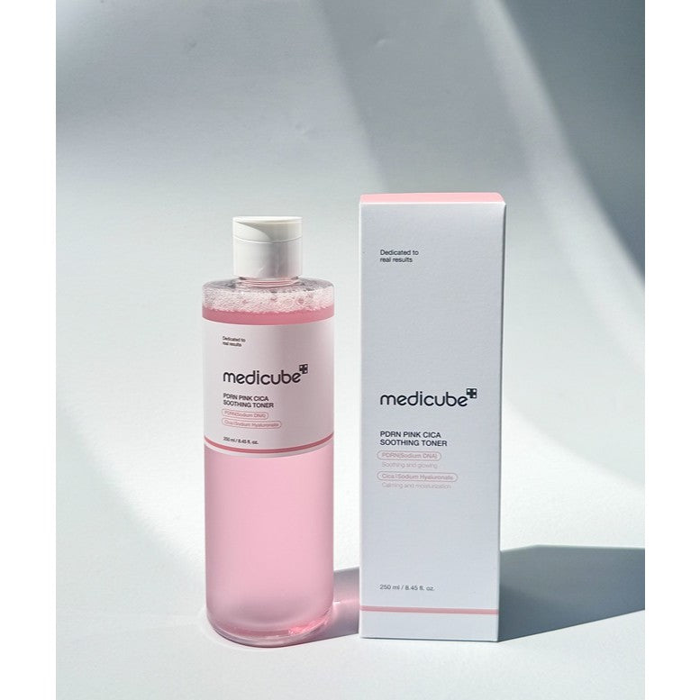 MEDICUBE Pink Cica Soothing Toner 50ml, 250ml