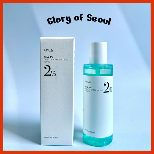 ANUA BHA 2% Gentle Exfoliating Toner 150ml