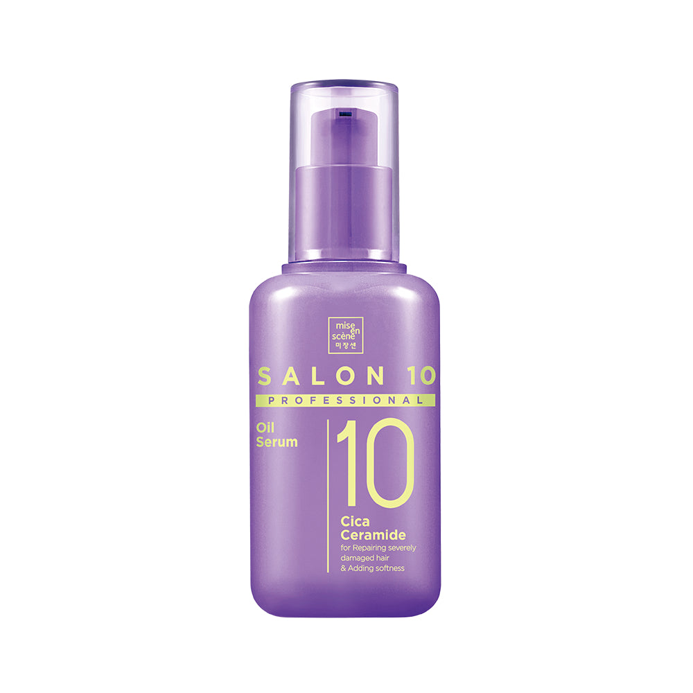 Mise En Scene Salon10 Professional Cica Ceramide Oil Serum 60ml / Protein Treatment, 215 ml