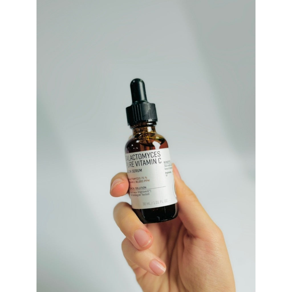 SOME BY MI Galactomyces Pure Vitamin C Glow Serum - 1.01 Oz, 30ml - Skin Refreshing and Brightening Effect - Improvement of Skin Irritations and Troubles - Facial Skin Care