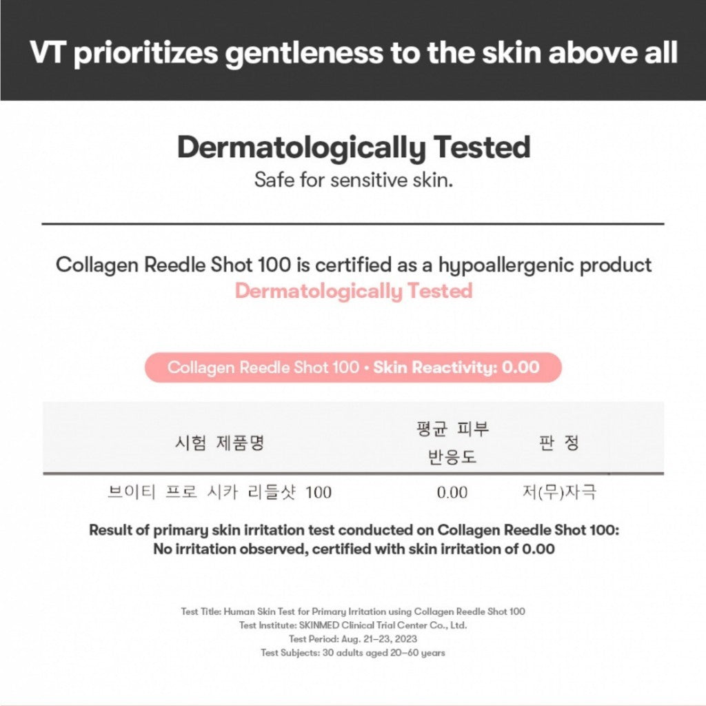 VT Collagen Reedle Shot (3 Types) │ 100 / 300 / 700