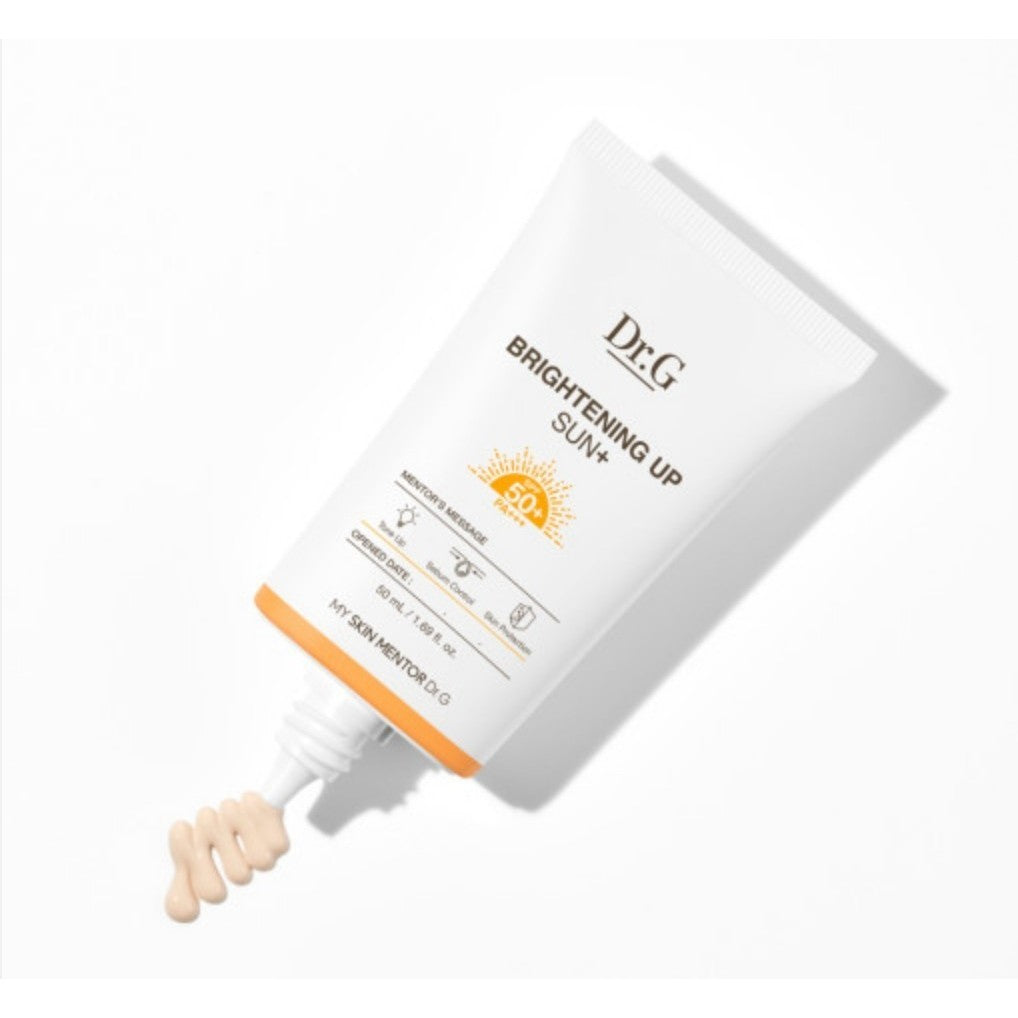 Dr.G Sunscreen, 50ml (3 Types) | SPF50+ PA++++, Green Mild Up / Brightening Up / R.E.D Blemish Soothing Up Sun Cream