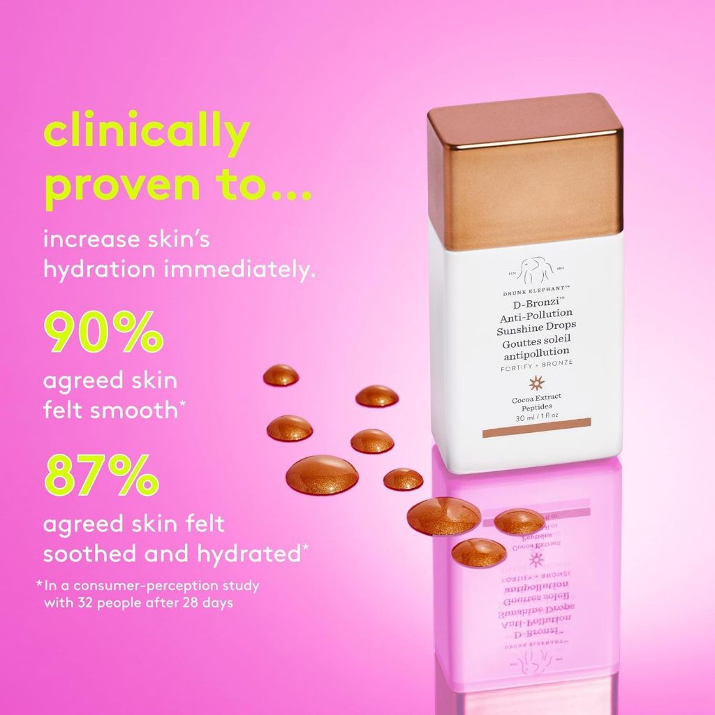 Drunk Elephant D-Bronzi Anti-Pollution Sunshine Serum Drops 30ml