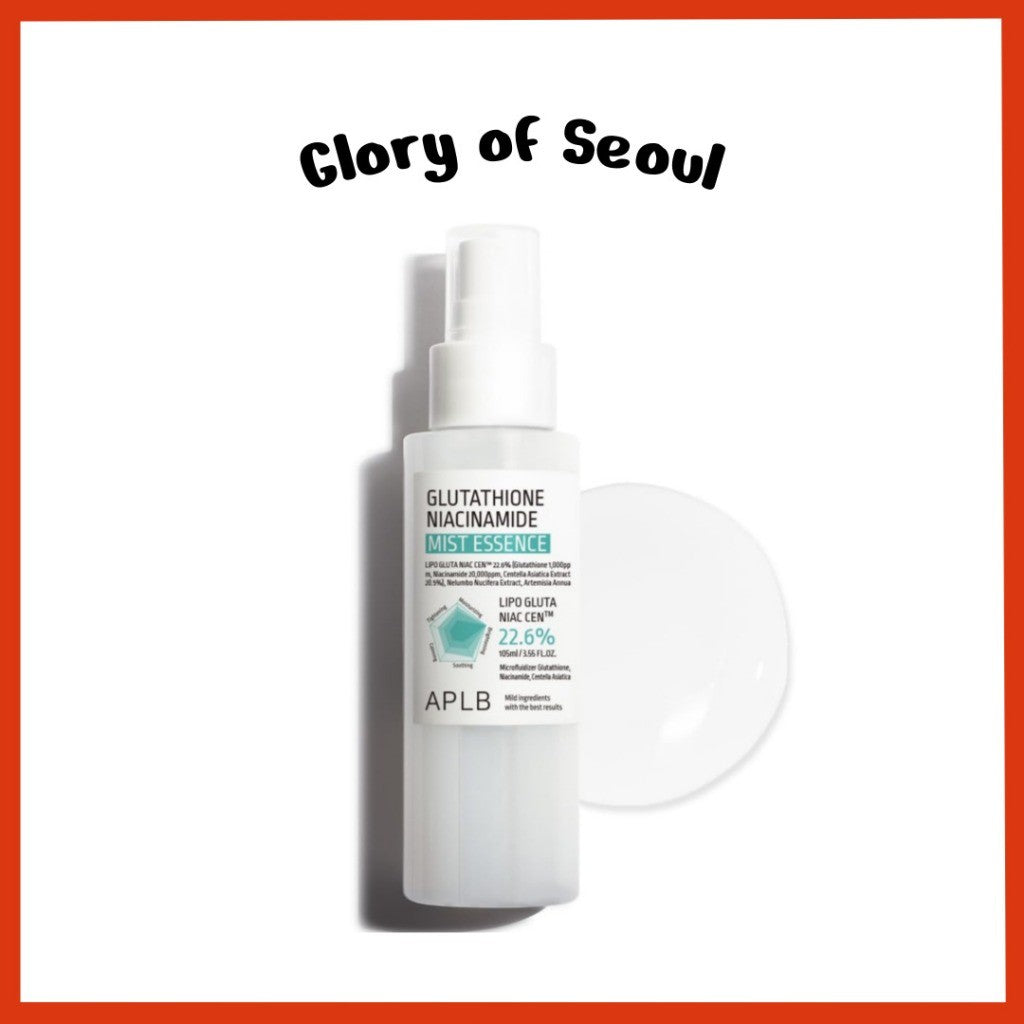 APLB Glutathione Niacinamide Mist Essence, 105mL | LIPO GLUTA NIAC CEN™ 22.6%