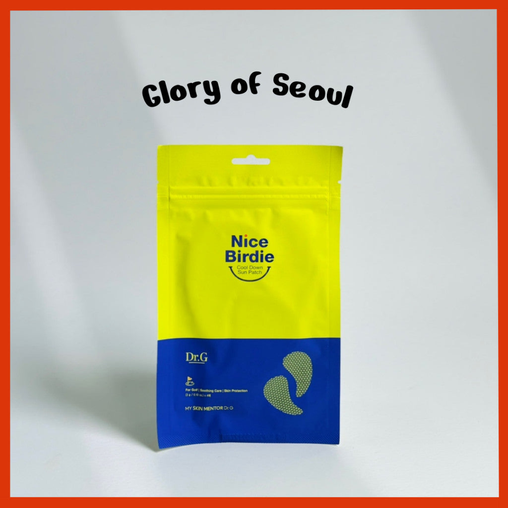 Dr.G Nice Birdie Cool Down Sun Patch 4 Pieces