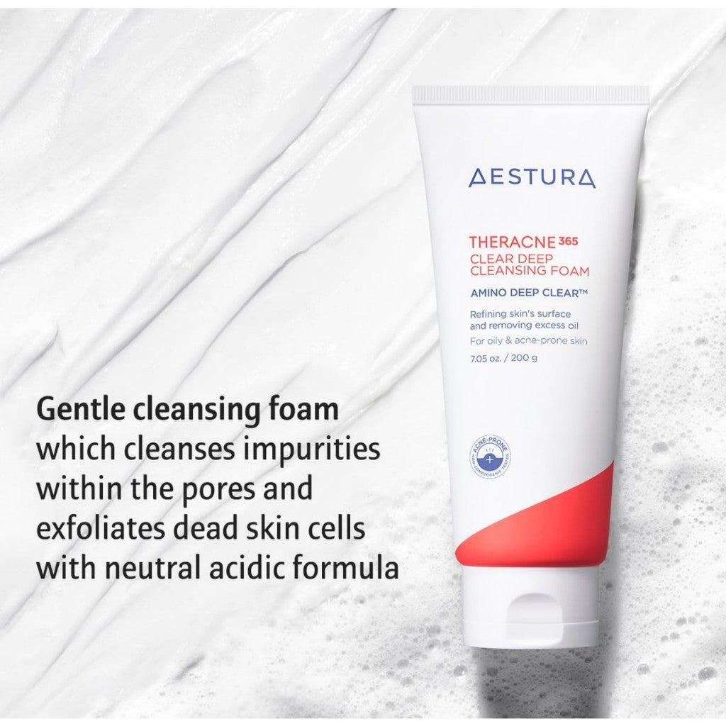 AESTURA Theracne 365 Espuma Limpiadora Profunda 200g