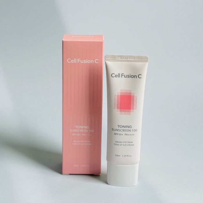 [Cell Fusion C] Toning Sunscreen / Laser Sunscreen 50ml SPF50+/ PA+++