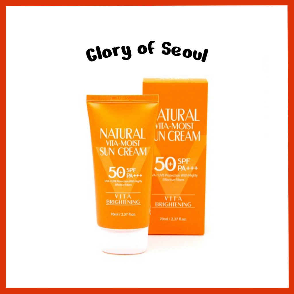 3W Clinic NATURAL VITA-MOIST UV Sun Block 70ml