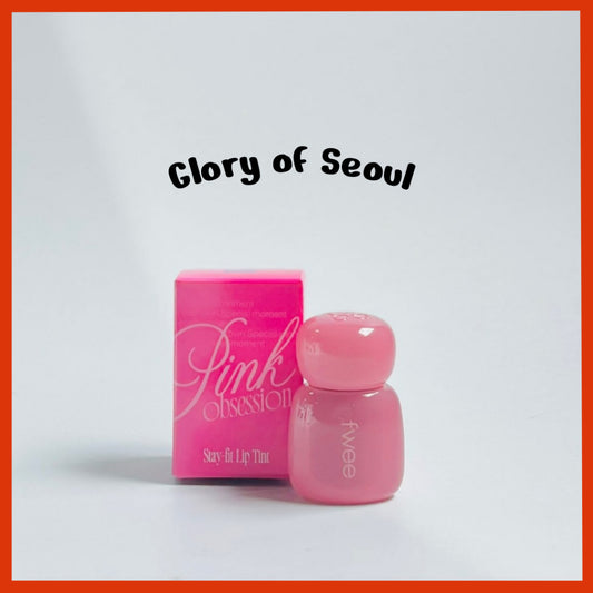 [NEW] FWEE Pink Obsession Stay-Fit Lip Tint, 3.8g (Semi Matte / Semi Glow)