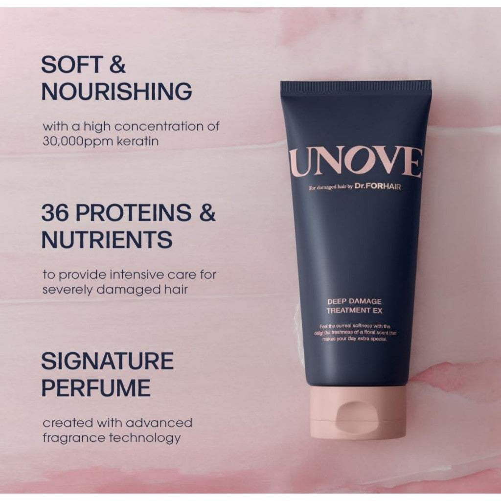[Mini] UNOVE Deep Damage Treatment EX, 40mL(Tender Bloom)