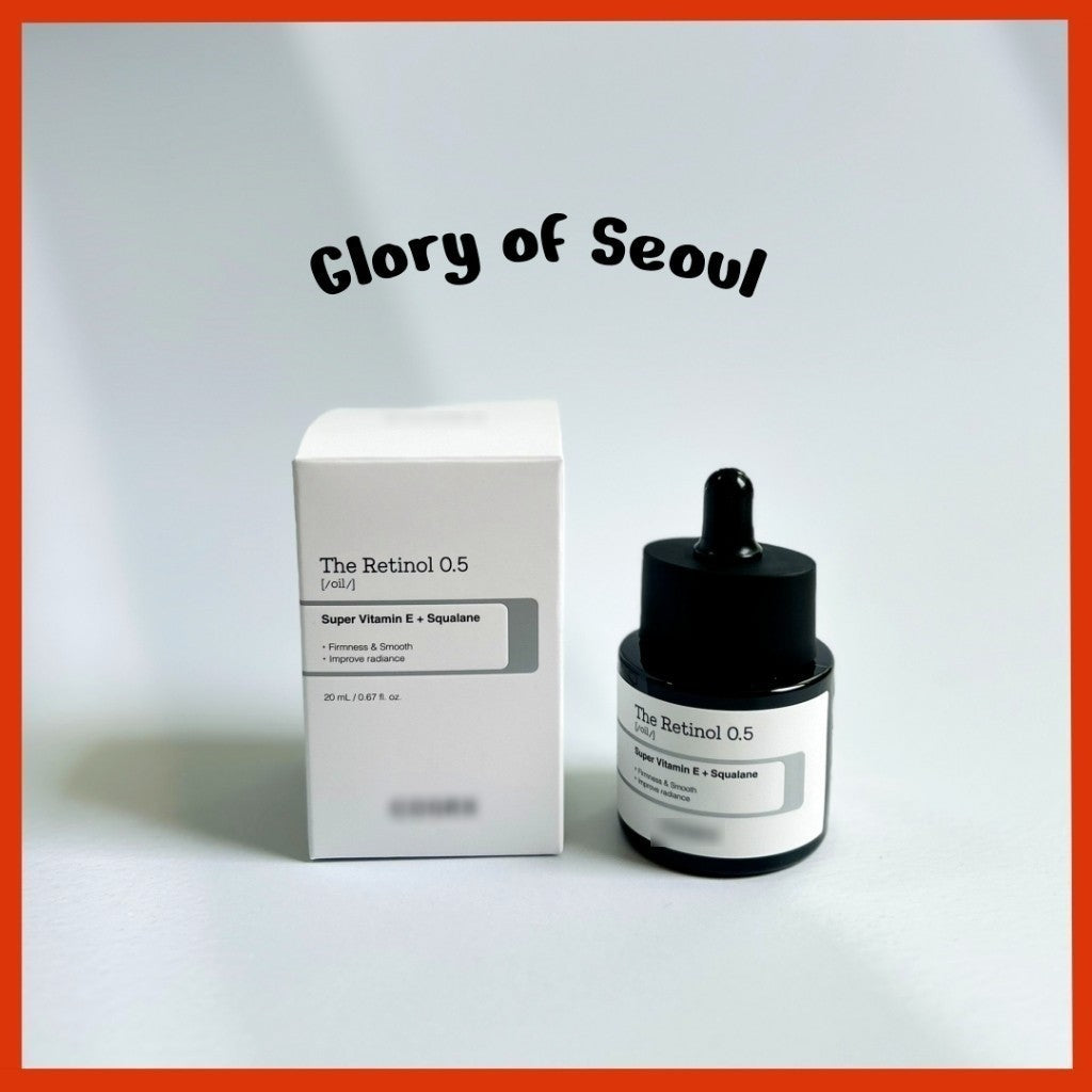 Retinol 0.5 Oil 20ml, Anti-aging Serum with 0.5% Retinoid Treatment for Face