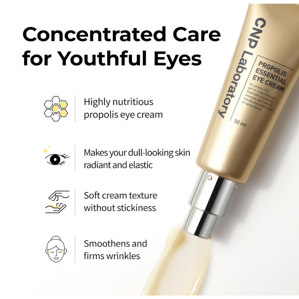 CNP Propolis Eye Cream, 50mL | Nourishing Eye Cream with Propolis Extract