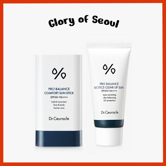 DR.CEURACLE Pro Balance Sunscreen 2 types