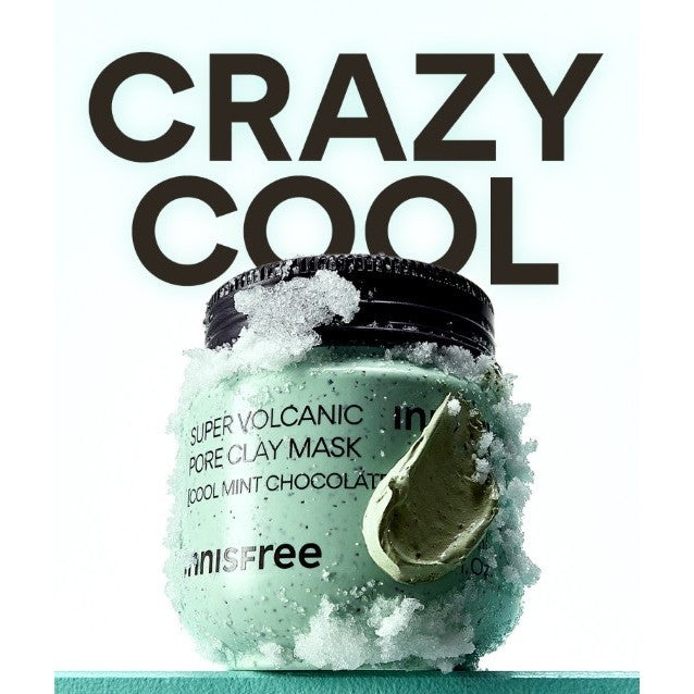[NEW] INNISFREE Super Volcanic Pore Clay Mask - Cool Mint Chocolate 100ml