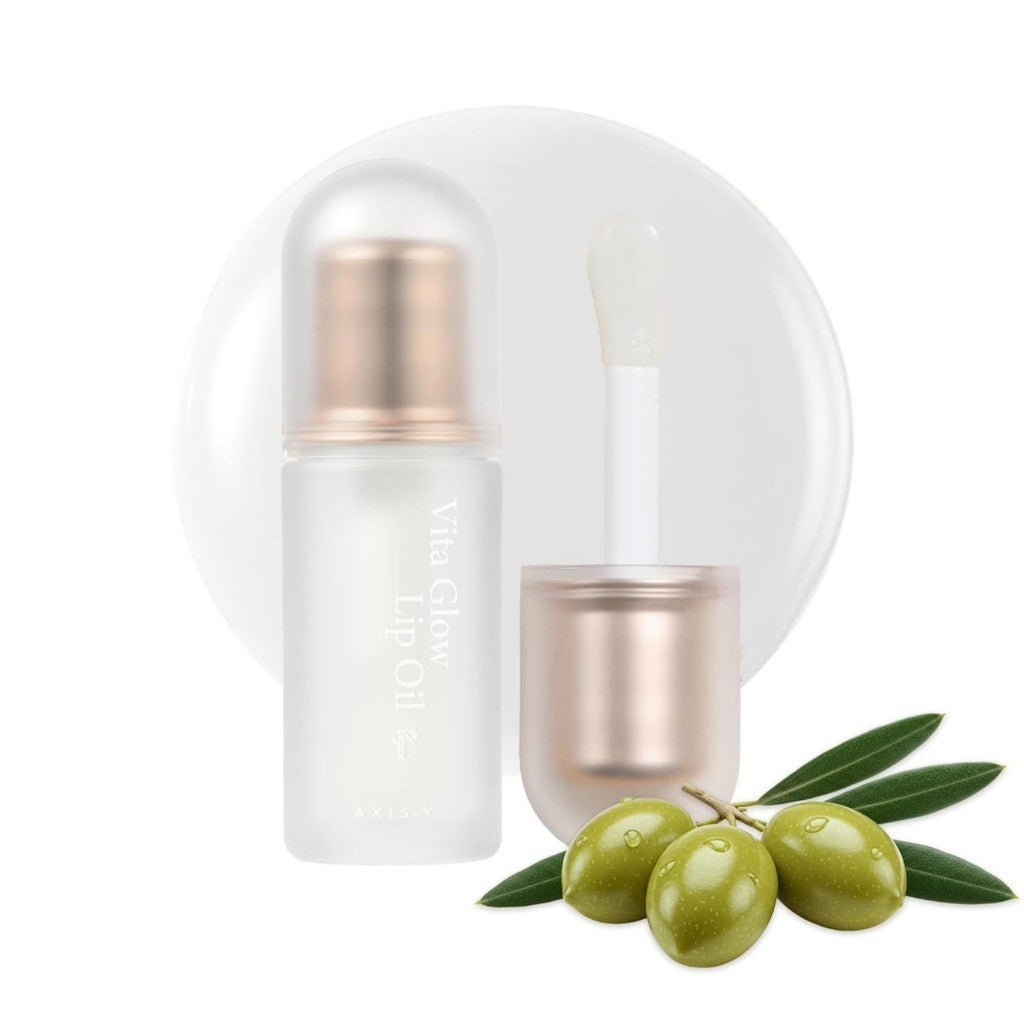 AXIS-Y Vita Glow Lip Oil 4ml (3 Types) │ Dreamy Olive / Cozy Fig / Chilled Berry