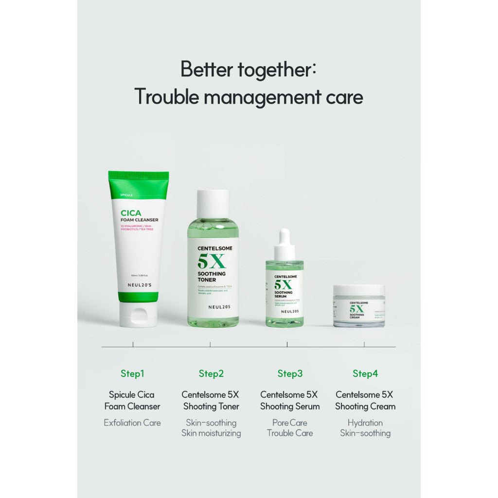 NEUL20s Centelsome 5X Soothing Cream 50ml