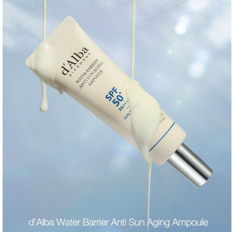 [NEW] d'alba Water Barrier Anti Sun Aging Ampoule, 50mL (SPF50+ PA++++)