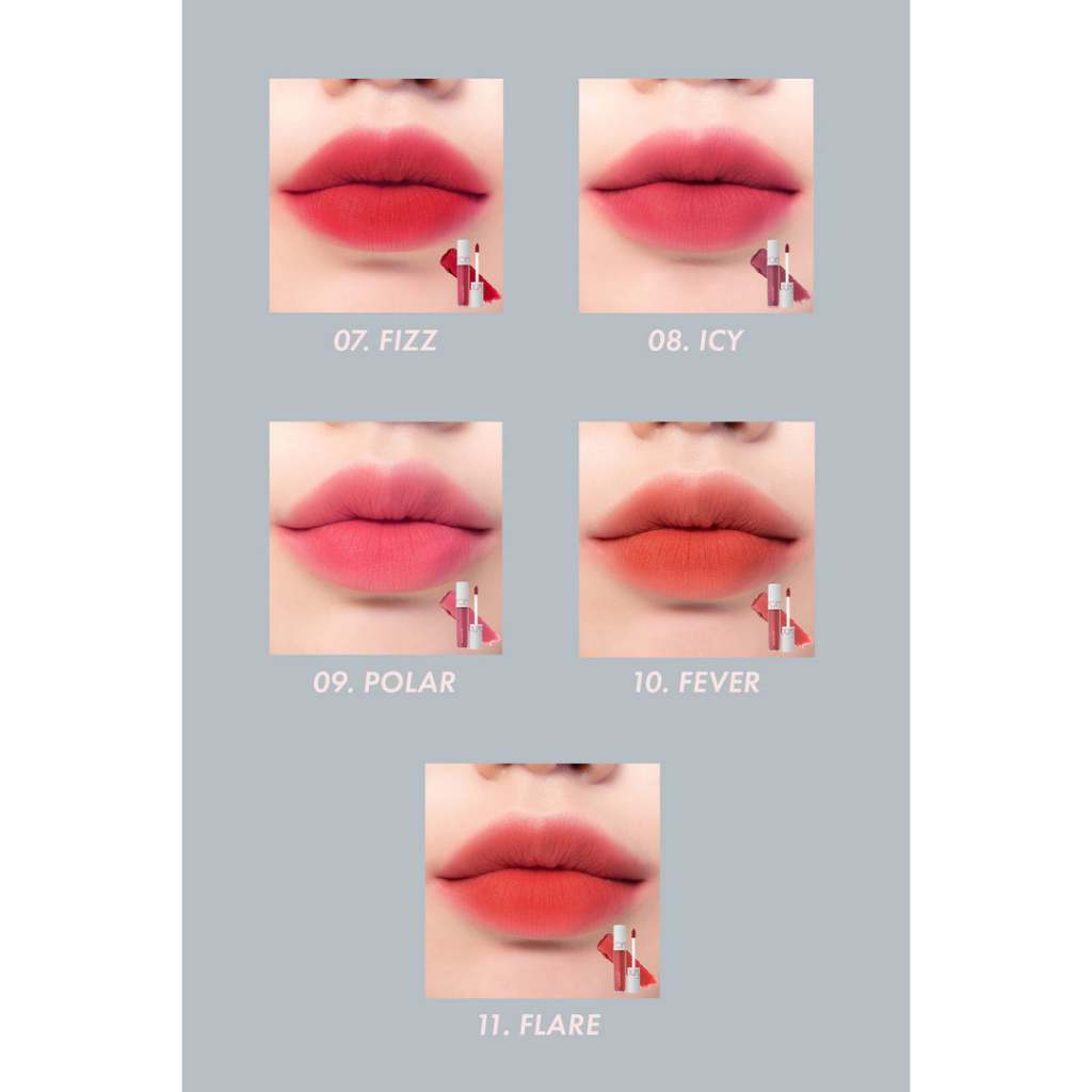 rom&nd Zero Velvet Tint (21 Colors)