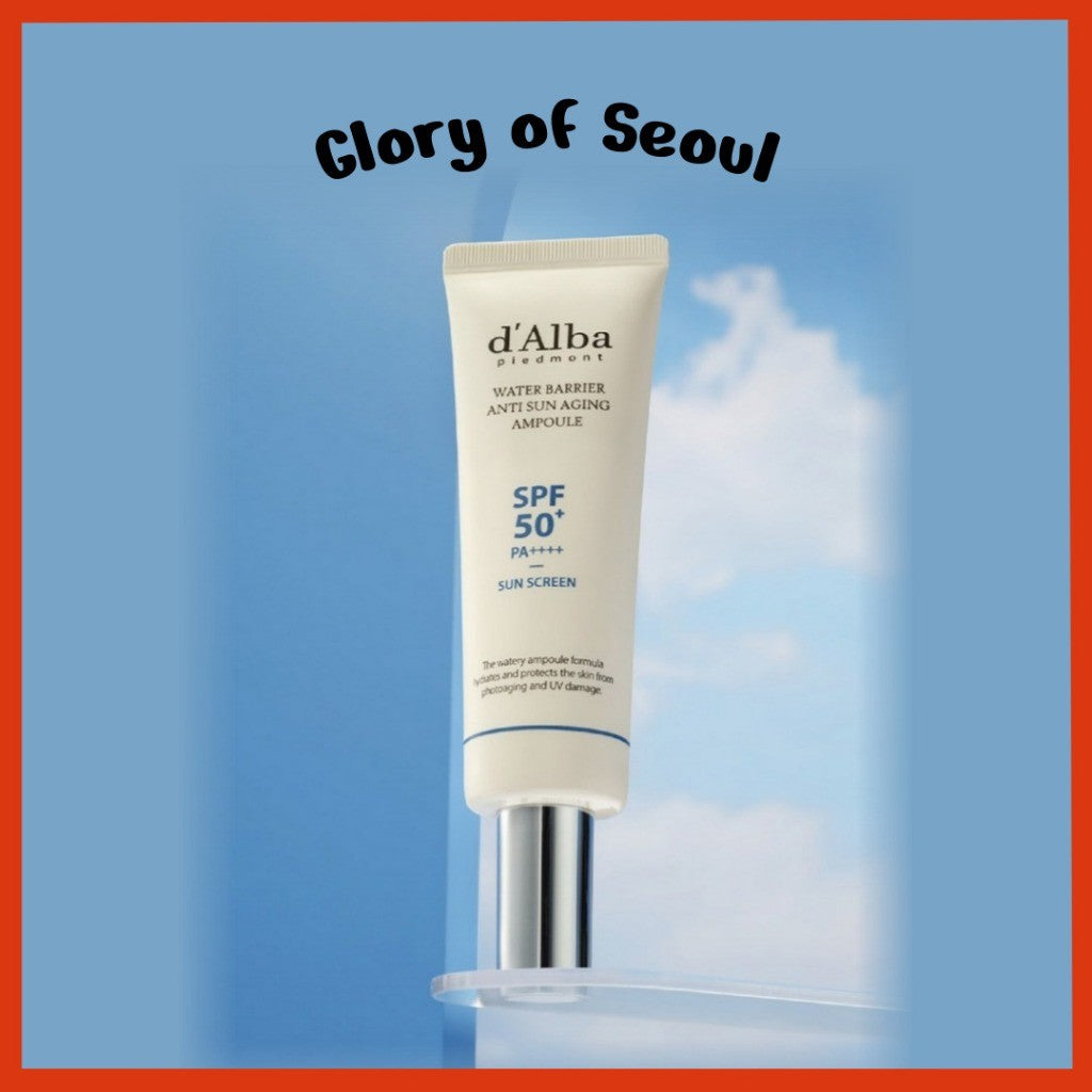 [NEW] d'alba Water Barrier Anti Sun Aging Ampoule SPF50+ PA++++ 50ml