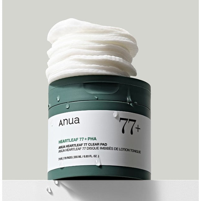 ANUA Heartleaf 77 Clear Pad 70 Pads 160ml