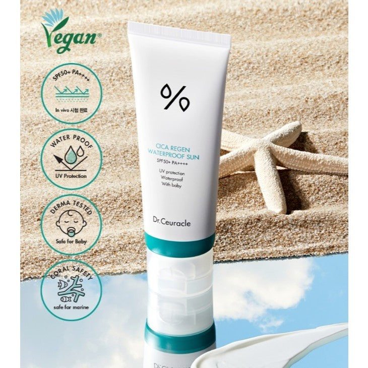 DR.CEURACLE Cica Regan Sunscreen 2 types