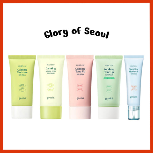 GOODAL Heartleaf Sunscreen 5 types (NO BOX)