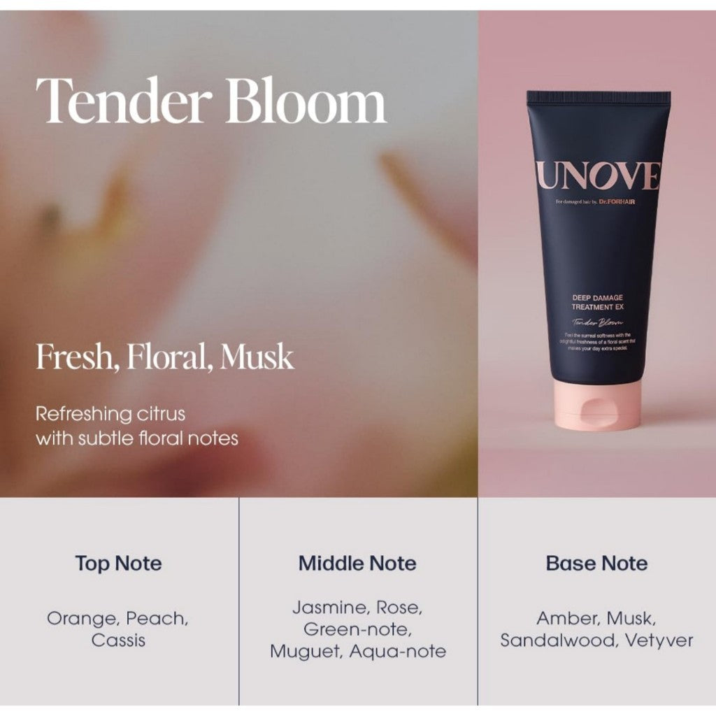 [Mini] UNOVE Deep Damage Treatment EX, 40mL(Tender Bloom)