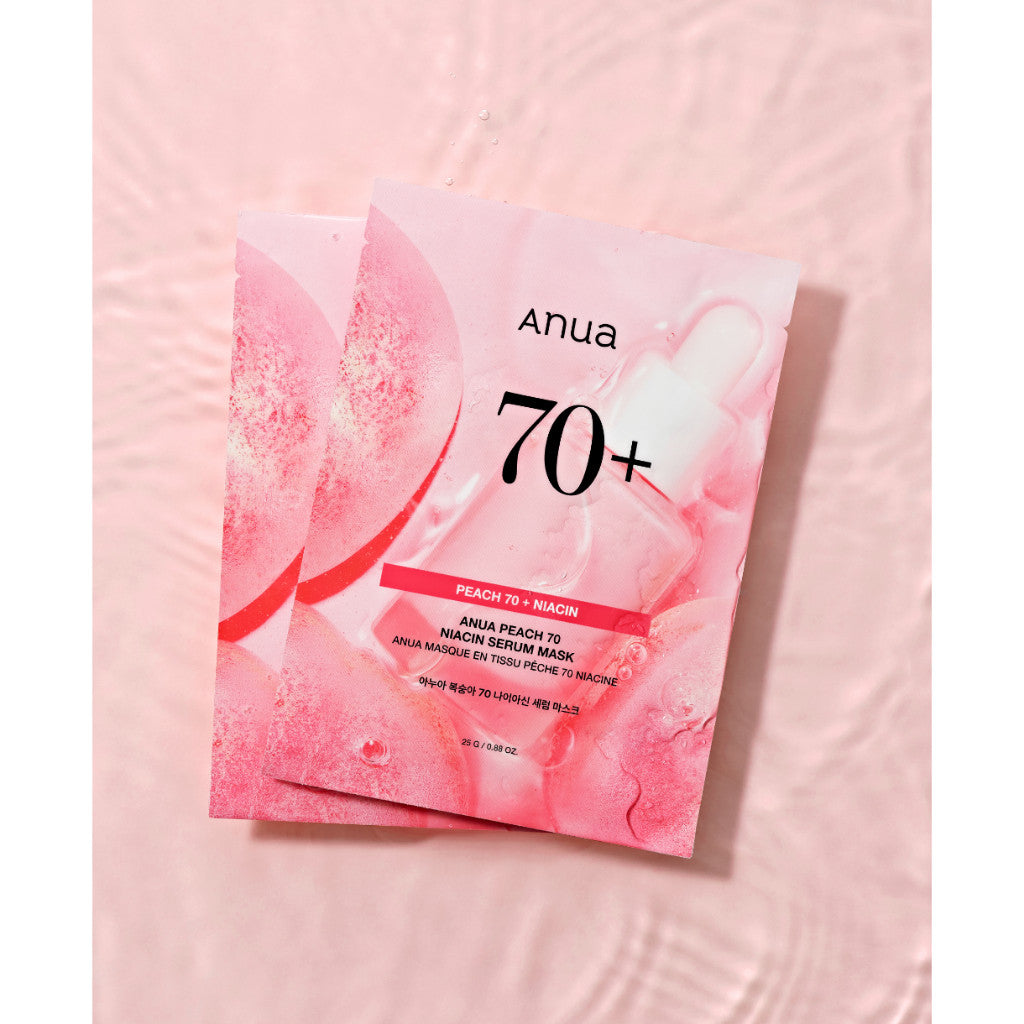 [SET] ANUA Peach 70 + Niacin Serum Mask, 25ml*5sheets