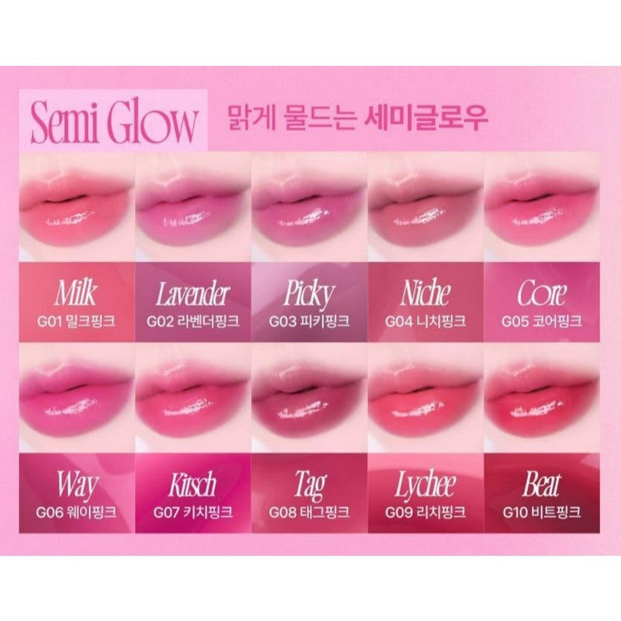 [NEW] FWEE Pink Obsession Stay-Fit Lip Tint, 3.8g (Semi Matte / Semi Glow)