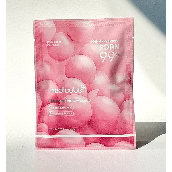 [NEW] Medicube PDRN Pink One Day Serum 1.5mL , 2 Option