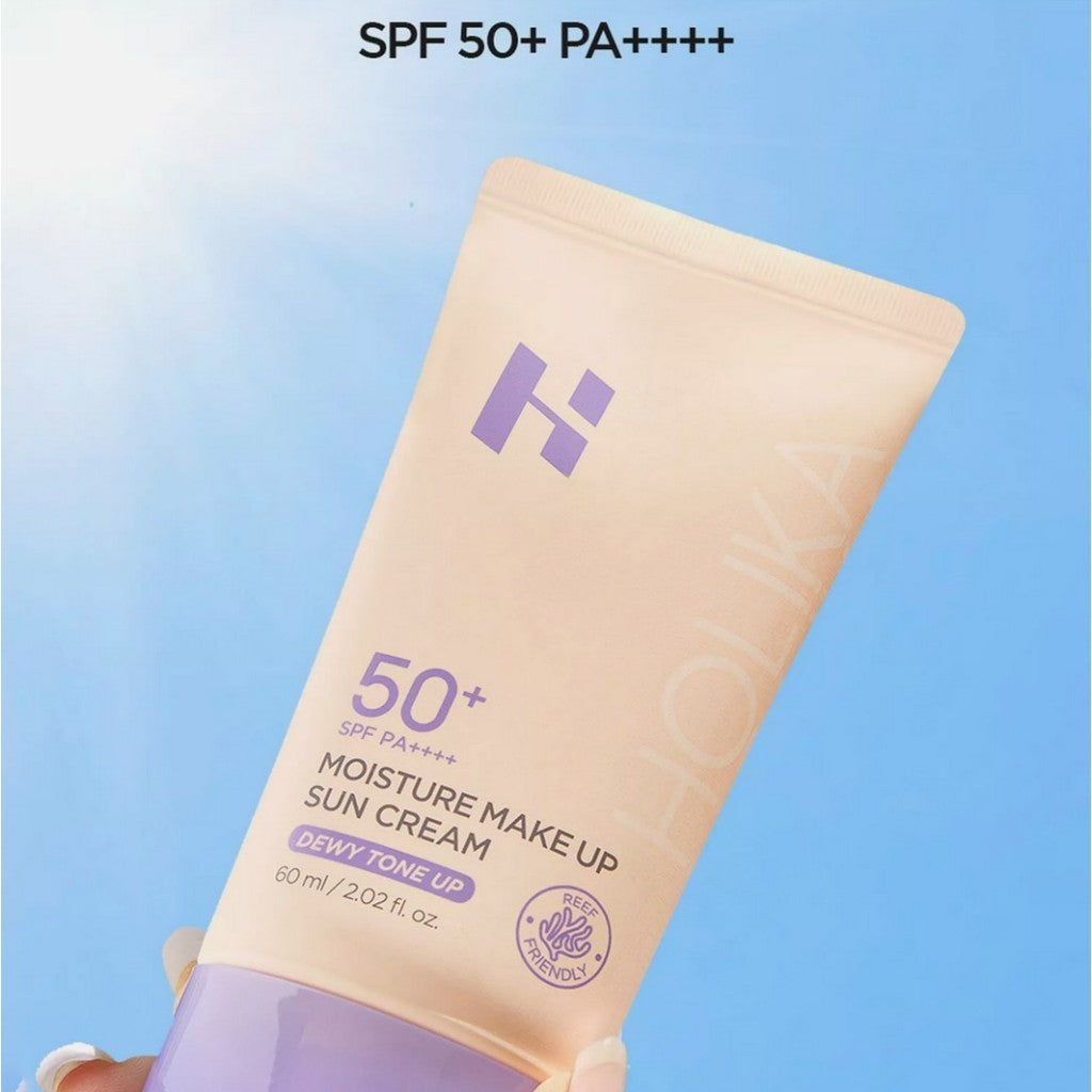 HOLIKA HOLIKA Makeup Sun Cream, 60mL (2 Types)