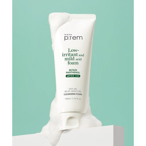 MAKE PREM Safe Me Relief Moisture Cleansing Foam 50ml, 170ml / 2Types