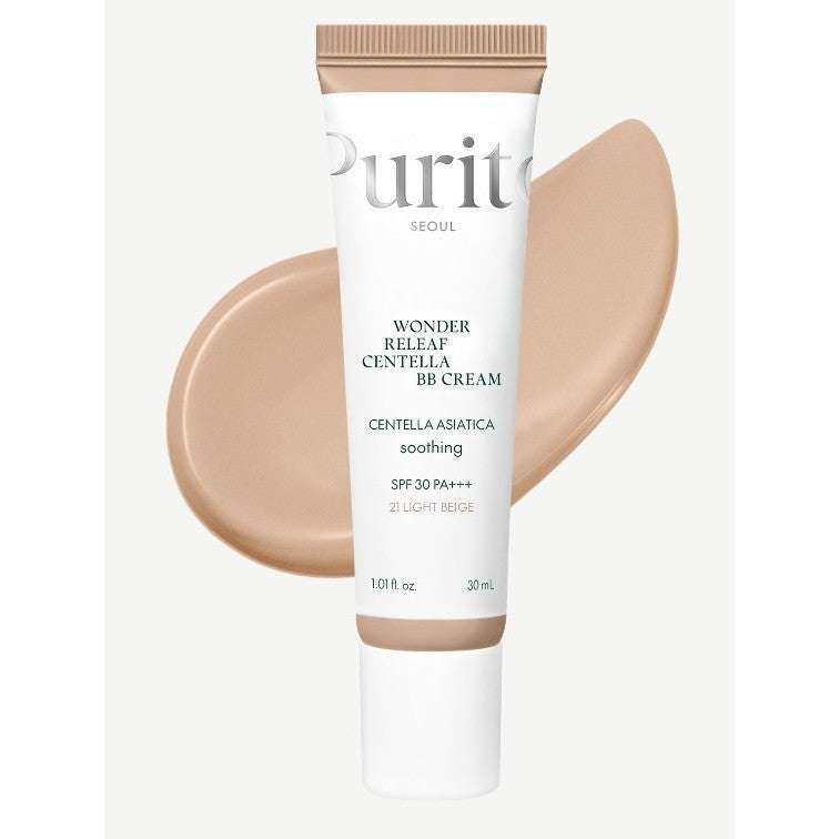 PURITO Wonder Releaf Centella BB Cream SPF30 PA+++ 30ml 6 color