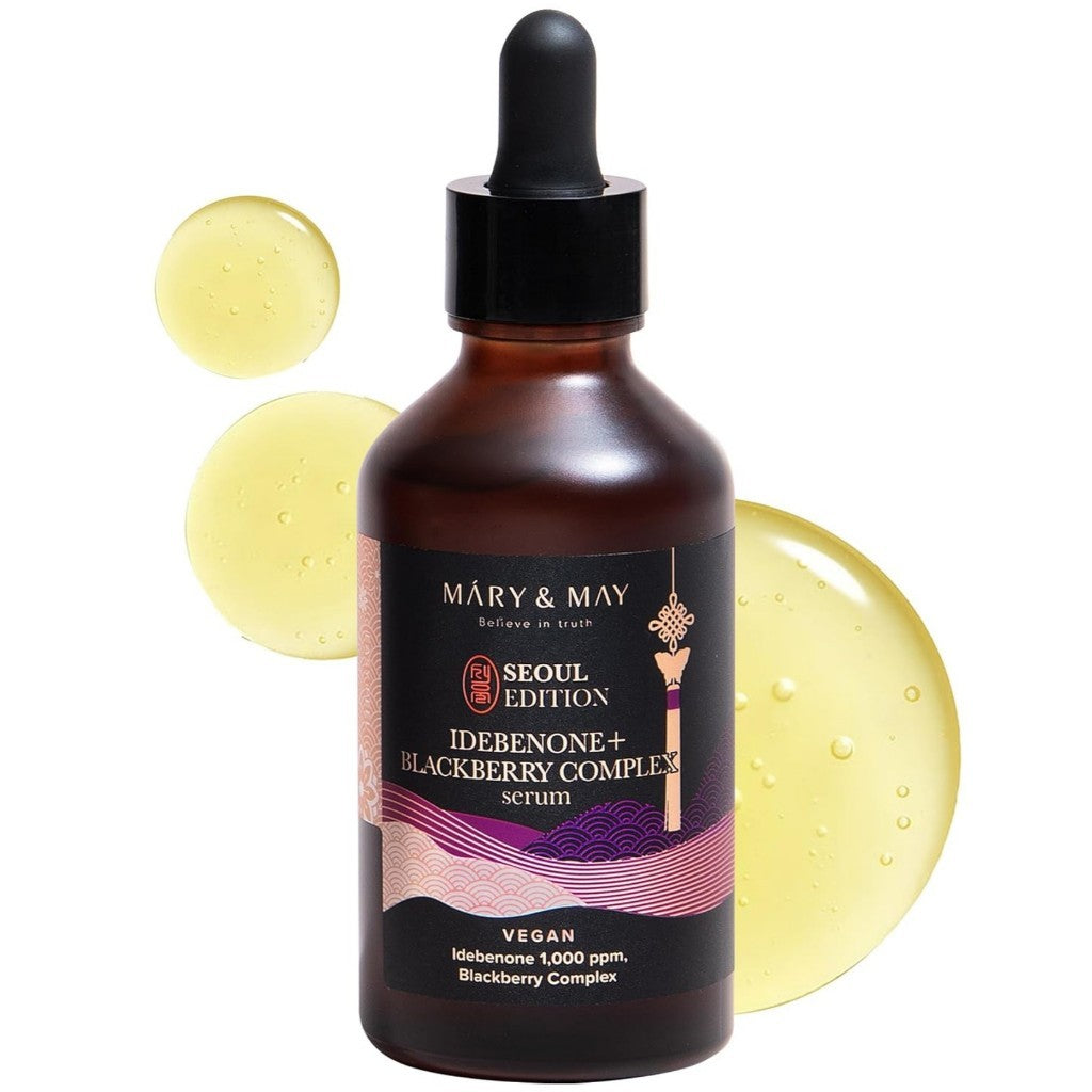 Sérum MARY&MAY Edición Seúl (3 tipos) | Retinol 0,1% Bakuchiol Cica / Idebenona Complejo de Mora / Arroz Niacinamida 10% Triple Vitamina