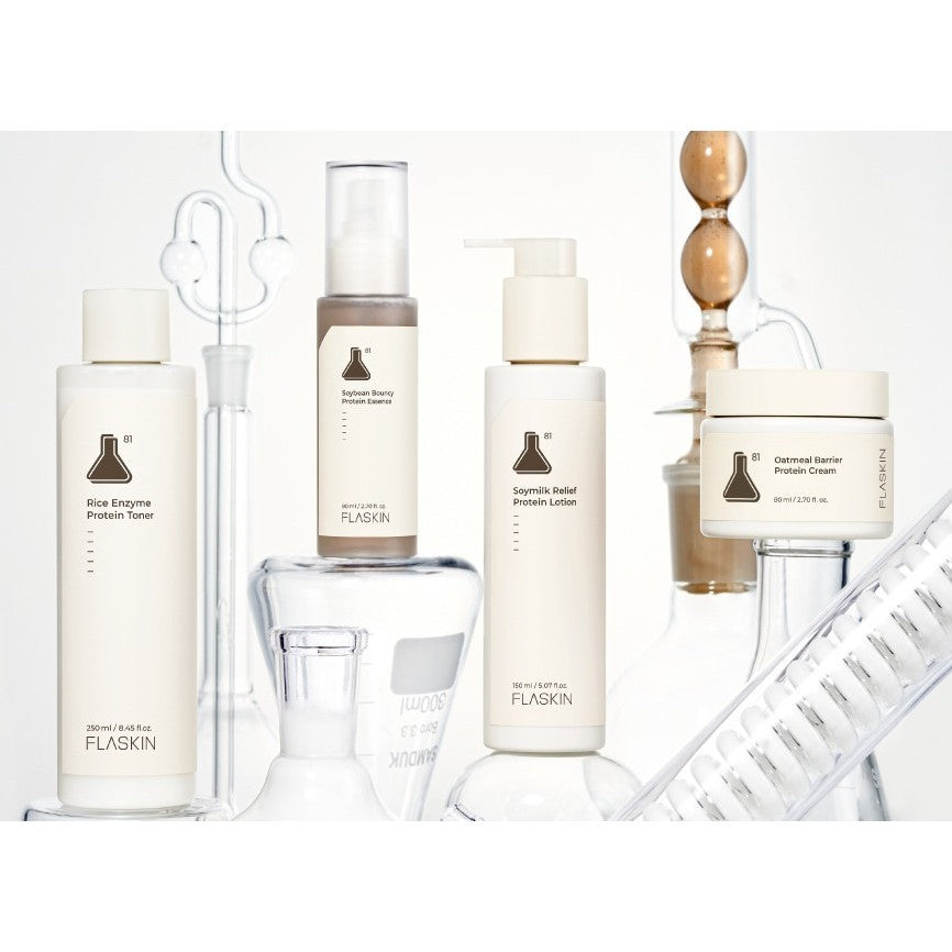 FLASKIN Protein 90-Day Skincare Set