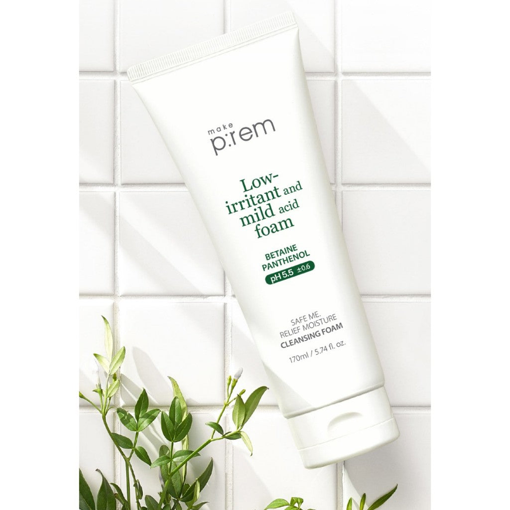 MAKE PREM Safe Me Relief Moisture Cleansing Foam 50ml, 170ml / 2Types