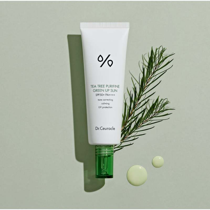 DR.CEURACLE Hyal Reyouth Moist Sun 50ml, Tea Tree Purifine Green Up Sun 50ml