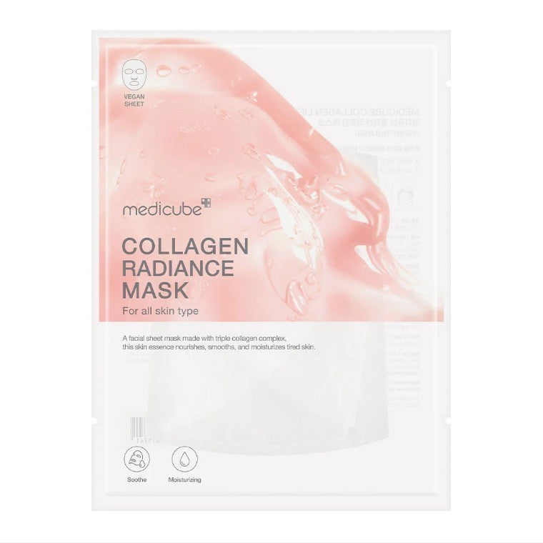 MEDICUBE Mask Pack 1 Sheet (3 Types) │ Collagen Lifting / Zero Pore Cooling / Super Cica Calming