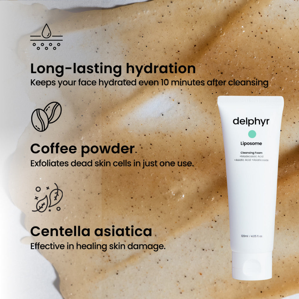 [New] DELPHYR Liposome Cleansing Foam, 120ml